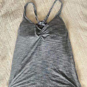 4 Lululemon Knot Your Typical Tank *Medium Support For A/B Cup Heathered Black